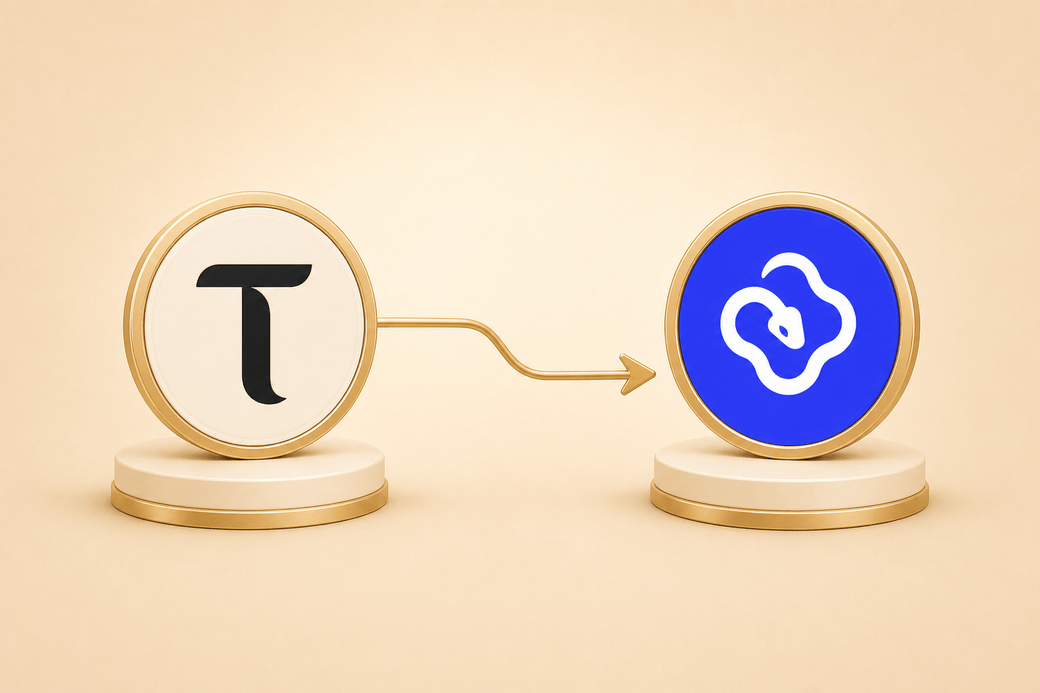 TAO moving along a gold path into an official Bittensor subnet token